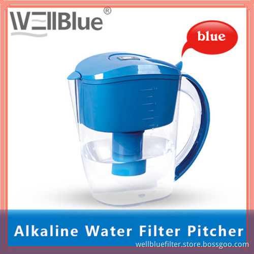 Pitcher Water Filters with Alkaline Water Filter (pH: 8.5-11.0)